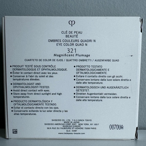 NEW Clé de Peau Holiday Swan Lake Eye Colour Quad Eyeshadow - Picture 2 of 5